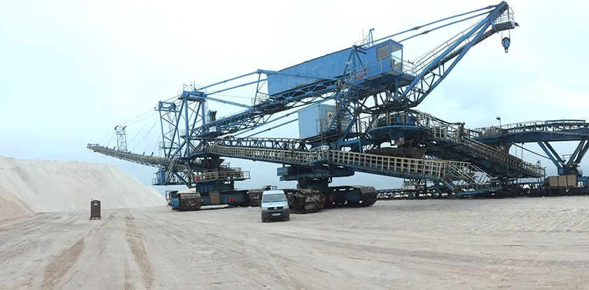 WK Hydraulik Referenz Zielitz Förderanlage